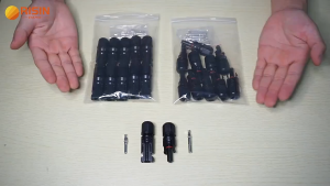 Risin MC4 IP67 Waterproof 30A DC 1000V -1500v 4mm2 6mm2 Solar Cable Connector for Solar Pv System