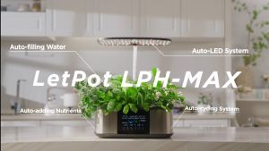 LetPot MAX เครื่องปลูกระบบไฮโดรโปนิกส์อัตโนมัติ 21 ช่อง (ควบคุมผ่าน smart mobile app)