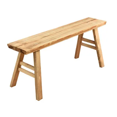 MEISITEKEKE | Solid Wood Long Bench