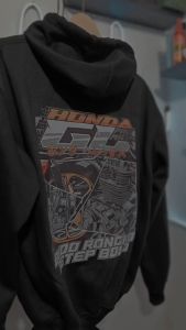JAKET HOODIE HONDA GL PRO MAX BEDO RONGKO TETEP BOLO BIG SIZE JUMBO HOODIE HEREX COWOK CEWEK