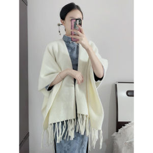 Elegant Blue Suede Cheongsam Long Sleeve Young Style Chinese New Version Dress for Women Warmth Conservation Daily Wear