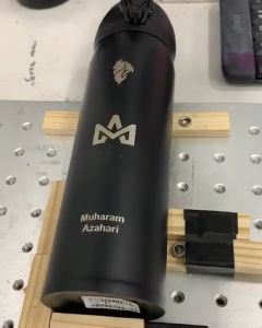 Botol Termos Cangkir Mini Custom Nama Logo Foto Sendiri