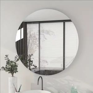 20/30 ซม. กระจกอะคริลิกติดผนังทรงกลมขนาด / สติกเกอร์กระจกห้องน้ำขนาดใหญ่ / กระจกแต่งหน้าแบบมีกาวในตัว DIY / สำหรับตกแต่งบ้านในห้องนั่งเล่น