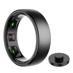 R10 Smart Ring for Men & Women – 24/7 HR & Blood Oxygen (SpO2) with Multi-Sport Modes IP68 & 5ATM Waterproof Fitness Tracker – Advanced Health Sleep Tracking Smart Ring Compatible with Android & iOS Phones