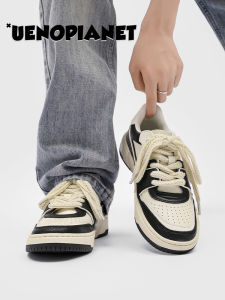 Mens Breathable Casual Shoes Fashionable Sporty Black White Panda Board Shoes Spring Summer New Arrival Comfortable Slip-On Sneakers