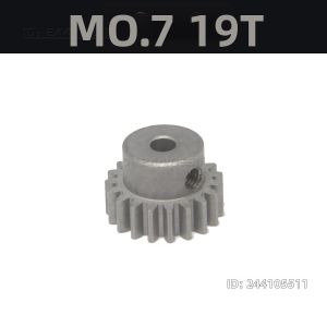 Bộ Bánh Răng Động Cơ NEEBRC M0.7 M0.8 Với Bánh Răng Kim Loại 17T 19T Dành Cho Xe RC Trên Đường Ngoài Đường Động Cơ Không Chổi Than/chuyên Dụng Kích Thước 3.175mm