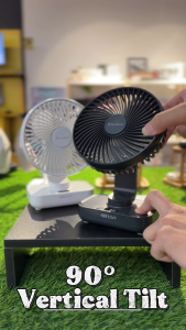 Elysium Table Silent 4 Speed Strong Wind Fan Auto Oscillation Easy Clean Airflow