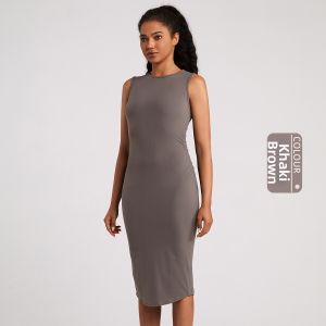 Nude Feel Slimming Yoga Dress