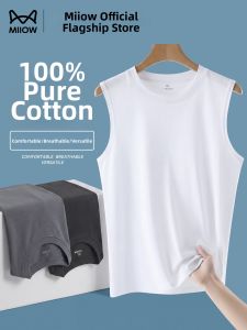MiiOW | Cotton Mens Vest Thin Sports Tank Top