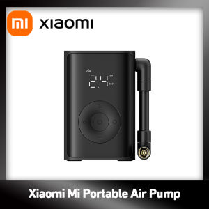 Xiaomi | New Original Xiaomi Mi Portable Air Pump MJBXCQBQW 60s Fast Inflation Tire Pressure Gauge 2000mAh Battery for Car Bike Ball