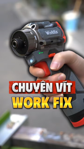 [ CHÍNH HÃNG ] Máy Chuyên Vít Pin WF-VT6503PRO 20 Cấp Trượt Pin 168v Đầu Gài 1/4-6.35mm