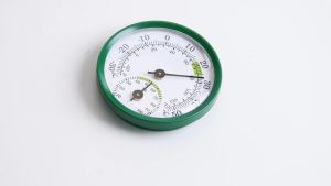 -30-50 °C/-20-120°F 10-100%RH 2.28-inch Highly Accurate Mini Thermometer Hygrometer Analog Temperature and Humidity Meter