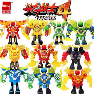 Đồ Chơi Robot Biến Hình Một Nút Dragon Fighter Star Dragon Cufflink Armored Beast Dragon Toy Cardiabell Regaman Giba