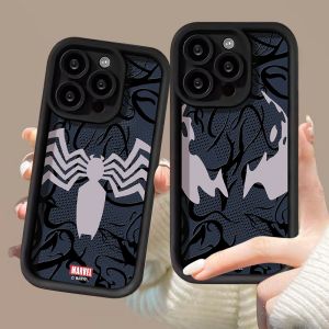 Cool Phone Case Venom Spider Man Soft TPU Shockproof Back Cover For Realme 5 Pro Realme 5i 5S 6i 7i Realme 8 Pro 8i Realme 10 Realme Narzo 20 Realme Narzo 30A Realme Narzo 50A Prime Realme Narzo 50i Prime