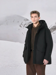 Guvet | WoolTech Winter Warm Thick Short Outdoor Mens Jacket