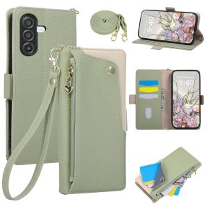 szhaiyu | Crossbody Wallet Phone Case for Samsung Galaxy A57 A37 A27 A17 A07 A56 A36 A26 A16 A06 A55 A35 A15 A25 A05 A54 A34 Leather Cover