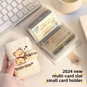 MONLEYTA | Cute Cartoon Pachat Dog Portable Wallet Large Capacity Multi-Card Slot Driver License Coin Purse Female Style Non-Magnetic