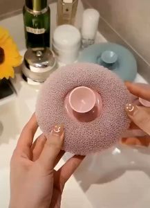 Spons Mandi Bola Jaring Pembersih Daki Body Srubber Bath Ball Lembut Spons Mandi Badan