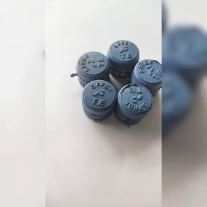 SEGEL TANGKI TABUNG GAS ELPIJI SEAL CAP PLASTIK PENGAMAN LPG 3KG warna biru