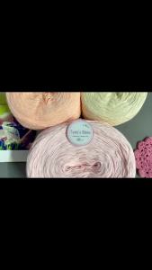 Yarn - Sợi Tencel Cotton - Sợi Chập - Cỡ sợi 0.8mm | Dùng cho đan móc sản phẩm mùa hè | Terri Store