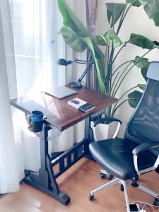 Nordic Art Solid Wood Inclined Surface Hand-Painted Drawing Table Designer Workbench Easel Office Painting Table Calligraphy Table