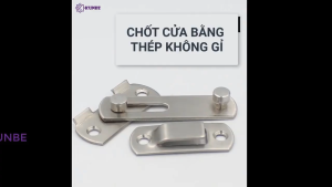 Bộ 2/4 cái Bu Lông Xoay Bằng Thép Không Gỉ Chốt Cửa Khóa Chốt Sên Cho Vách Ngăn Hàng Rào Cổng Trượt Cửa Gấp chốt cửa