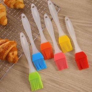 Cọ Quét Dầu Nướng Silicon 17cm Chịu Nhiệt Dùng Cho Nấu Ăn Và Làm Bánh Dụng Cụ Nhà Bếp Thân Thiện Với Môi Trường Phụ Kiện Nướng BBQ