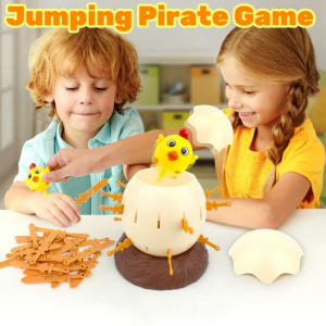 Jumping Pirate Game Interactive Board Game Fun Pirate Bucket Plugin Duck Pop Up Stress Relief Toys