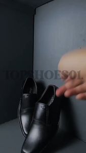 Sepatu Pantofel Crocodile Fold Kerja Kantoran