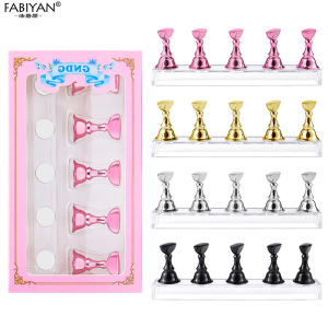 ชั้นวางสำหรับศิลปะปลายเล็บแม่เหล็กแสตนด์ตั้งโชว์เล็บเครื่องมือ