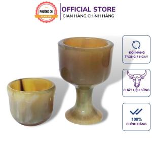 Chén Sừng Dùng Để Uống Trà / Rươu Thanh Lọc Giải Độc Và Nhiệt | Mỹ nghệ phương chi