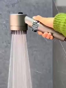 2026 ion drops high pressure filtered showerhea multifunctional handheld shower head for hard wate with filter