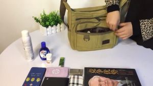 Tas Selempang Pria: Bahan Kanvas, Desain Casual, Aktivitas, Import & Berkualitas