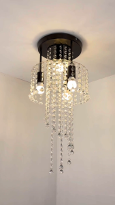 Lampu Hias Gantung Kristal Akrilik Desain Modern