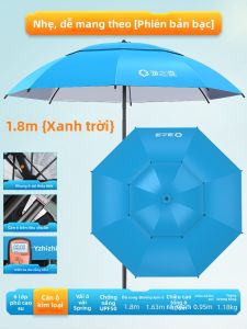 YUZHIYUAN | Ô Dù Đi Câu Cá Chống Nắng Và Mưa Kích Thước Lớn