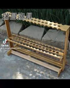 Kệ Để Cần Câu 47 Lỗ Chất Liệu Gỗ Cao Cấp - KDC002 Kệ Để Cần Câu Cho Cửa Hàng Đồ Câu Kệ Trưng Bày Cần Câu Đẹp - Lazada