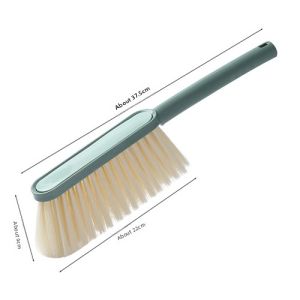 MONLEYTA | Large Soft Bristle Long Handle Bed Sweeping Brush Cute Bed Broom Carpet Cleaning Brush Bed Dusting Tool Household Cleaning Supplies