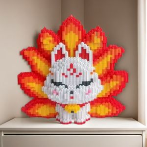 Bộ Xếp Hình Cáo 9 Đuôi - 8347 Mảnh Đồ Chơi Giáo Dục Tự Làm Thiết Kế Nhiều Màu Sắc Vui Nhộn Dành Cho Giới Trẻ Lắp Ráp Bằng Tay Khối Nhựa Nhỏ