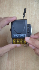 AMMTOO Universal Wireless Remote Control 433MHz 220V  / Saklar Remote Gerbang Pagar Otomatis Relay
