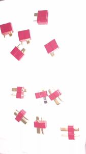 10/20/40PCSPlastic Shell With Copper Core Red T Plug Male Female Deans Connectors Style For RC LiPo Battery Spare Parts