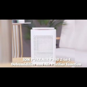 BESTAR Dehumidifier with Air Purifier ION PUREAIR PS100 APP CONTROL/ PS80/800mL per day/ Negative Ion/Energy Saving