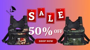 Promo Tas chest bag dada pria tactical murah