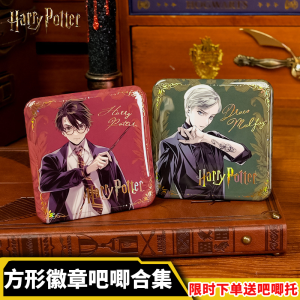 Harry Potter Marauders Map Character Pin Badge Luna Malfoy Hermione Birthday Gift Iron Material Collectible Cartoon Pendants