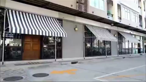 kain kanopi/atap penutup anti air per meter costum/Awning Gulung Kanopi Lipat 3 /1.2 Meter/kain kanopi atap penutup anti air kanopi kuat tahan panas hujan warna/Buka  tutup