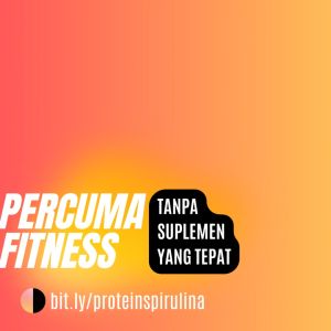 SUPER PROTEIN Nutrisi Olah Raga Fitness Gym Pembentuk Otot Promo Protein Vegetarian Vegan Spirulina + FREE Membercard SCB