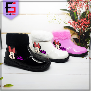 Sepatu Boots MINNIE Cantik Anak Perempuan Fashion