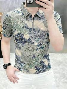 Ice Silk Cool Casual Polo Shirt T-Shirt