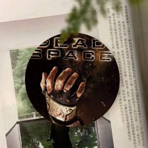 D-Dead Space Classic Movie Coaster Wooden Drink Tray Suitable for Restaurants and Coffee Shops Easy To Wash and Clean