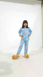 Kiminori GITA.PP Setelan Piyama Anak Perempuan Lengan Panjang