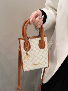 กระเป๋าสะพายข้างพิมพ์ลายย้อนยุคสำหรับผู้หญิง กระเป๋าสตางค์สี่เหลี่ยมเล็กแบบมืออาชีพ กระเป๋าใส่โทรศัพท์มือถือ กระเป๋าสะพายข้างแบบสะพายข้าง